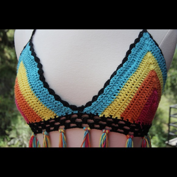 Rainbow bralet - Picture 6 of 8